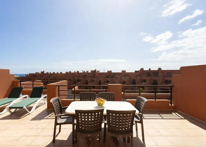 Апартаменты Home2book Atico Sotavento La Tejita, Pool Ла-Техита